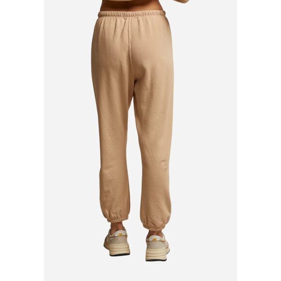 Perfect White Tee Johnny Sweatpants Medium Sand Dune Tan French Terry B25-john - Picture 5 of 8